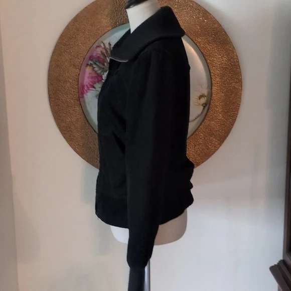 Armani Exchange Black Corduroy Bomber Jacket - Picture 3 of 14